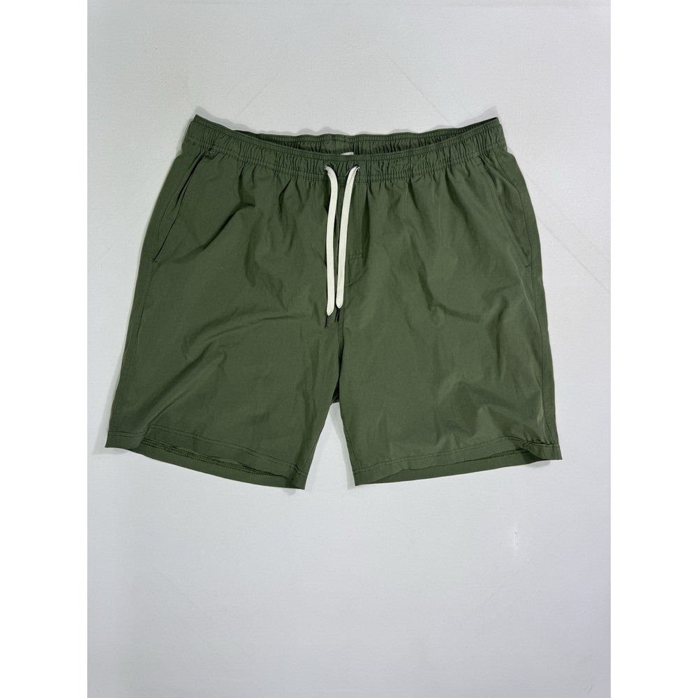 Fair Harbor Swim Trunks Men's 3XL Green Beach Lined Pool Summer Hybrid Shorts
